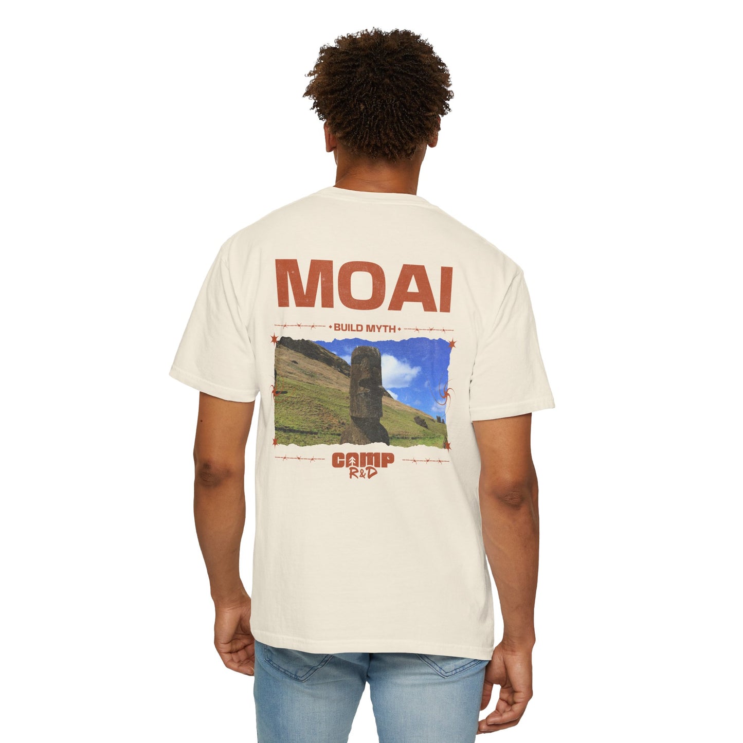 Moai Camp Comfort Color Tee