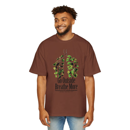 Go Outside Breathe More Oversized Tee