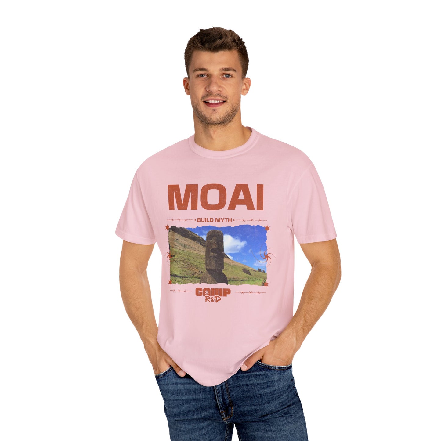 Moai Myth Comfort Color Tee
