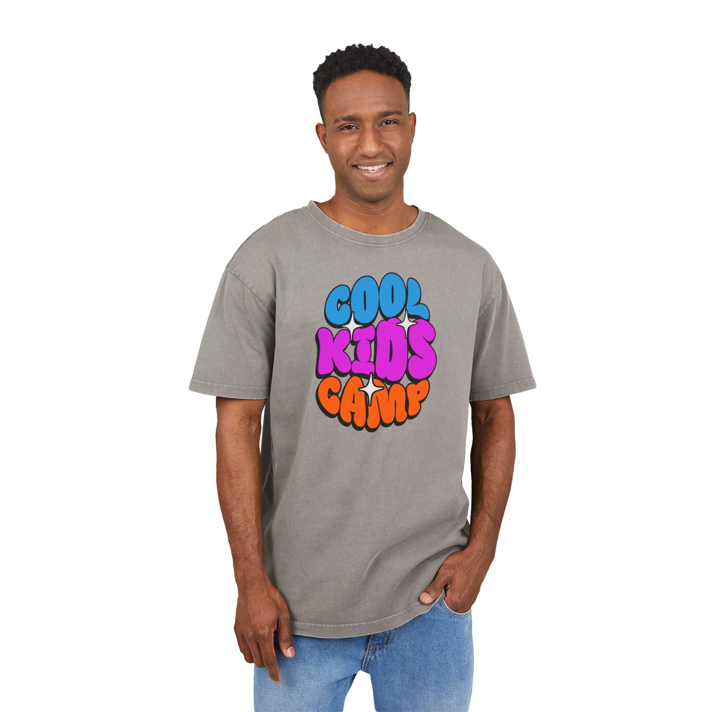 Cool Kids Camp Washed Oversized Tee