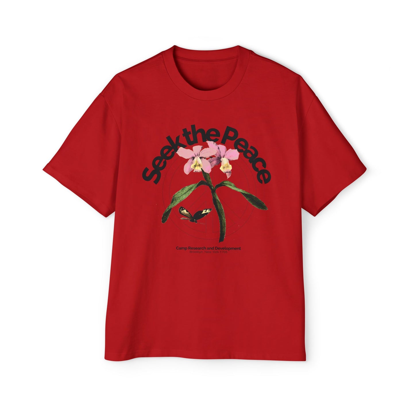 Seek The Peace Oversized Tee