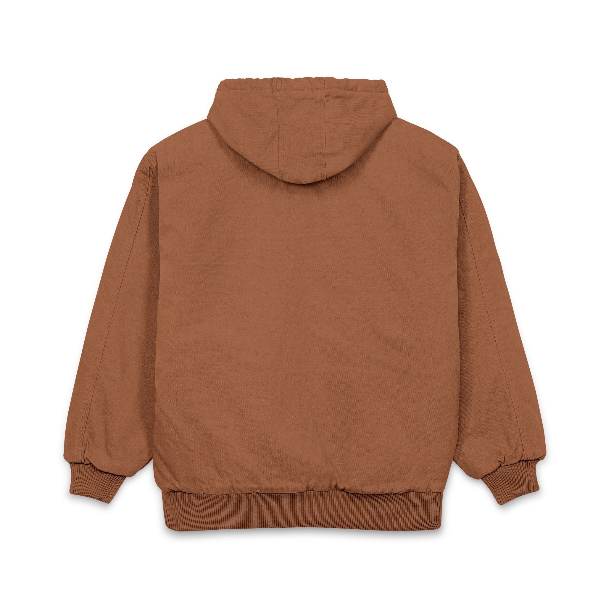 Pine Tree Hooded Work Jacket (Brown)