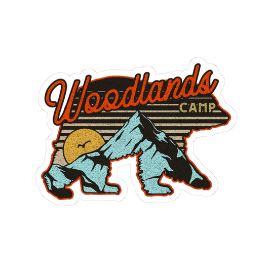Woodlands Bear Sticker