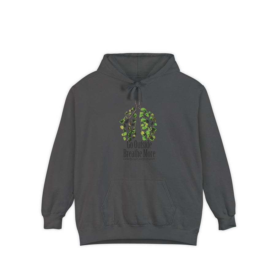 Go Outside. Breath More. Hoodie
