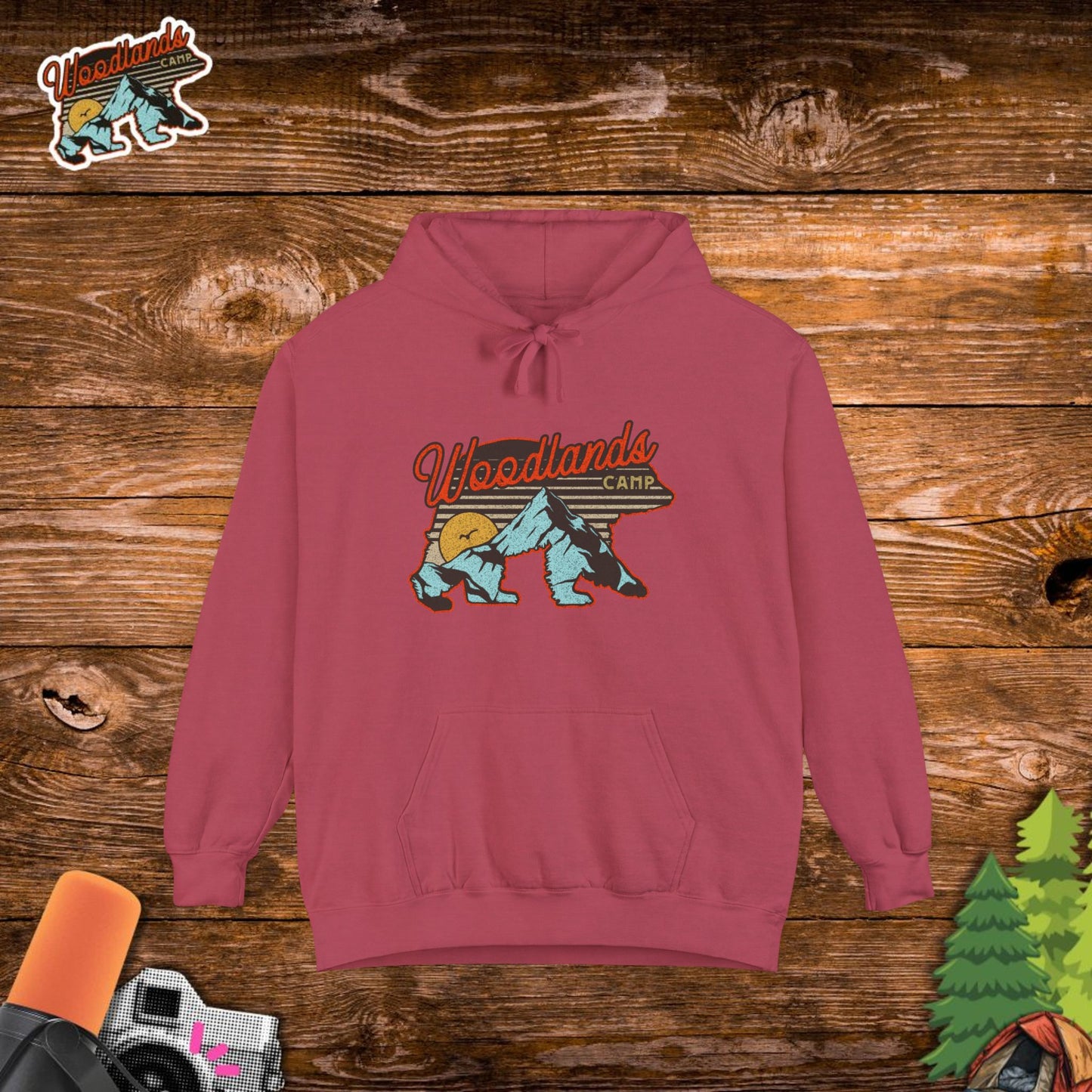 Woodlands Bear Hoodie