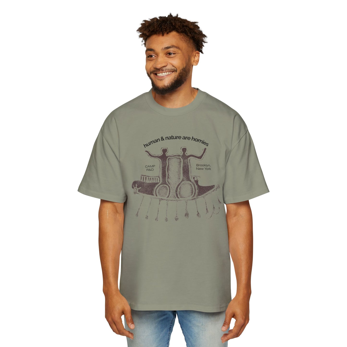 Homies of Nature Oversized Tee