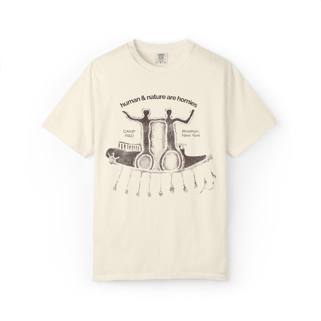 'Human & Nature Are Homies' Comfort Tee