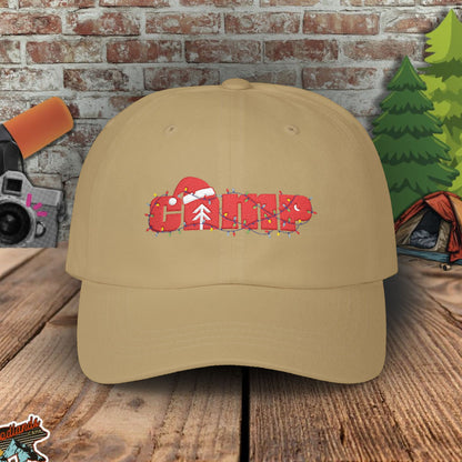 Christmas Camp Dad Cap