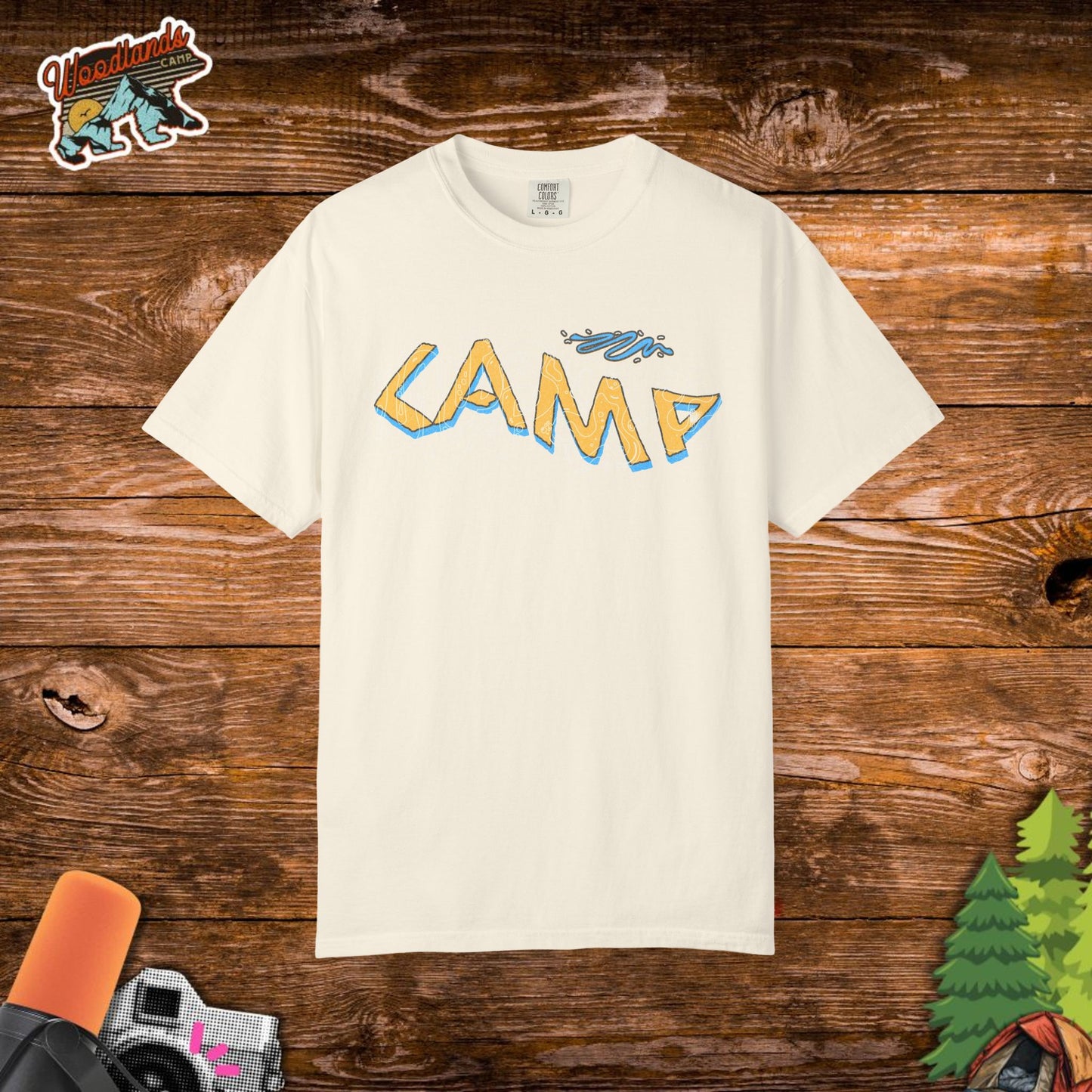Camp Vibes Comfort Color Tee