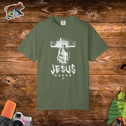 'Jesus Saves' Tee