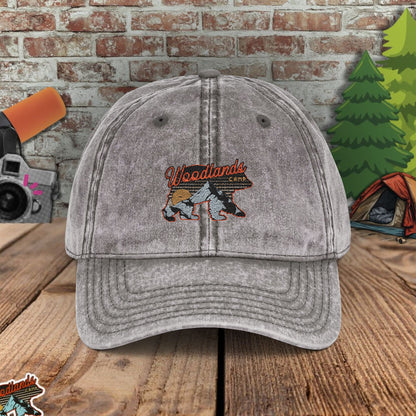 WoodLands Camp Vintage Embroidered Cap
