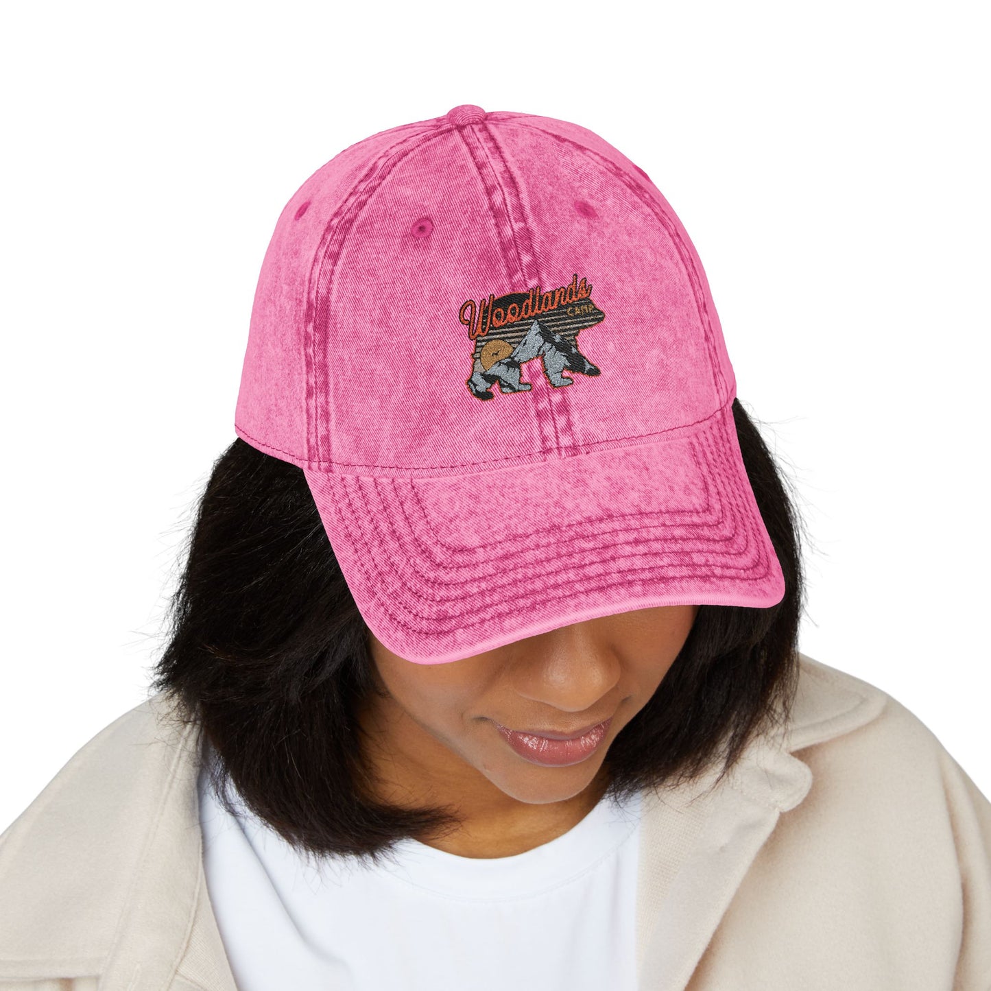 WoodLands Camp Vintage Embroidered Cap