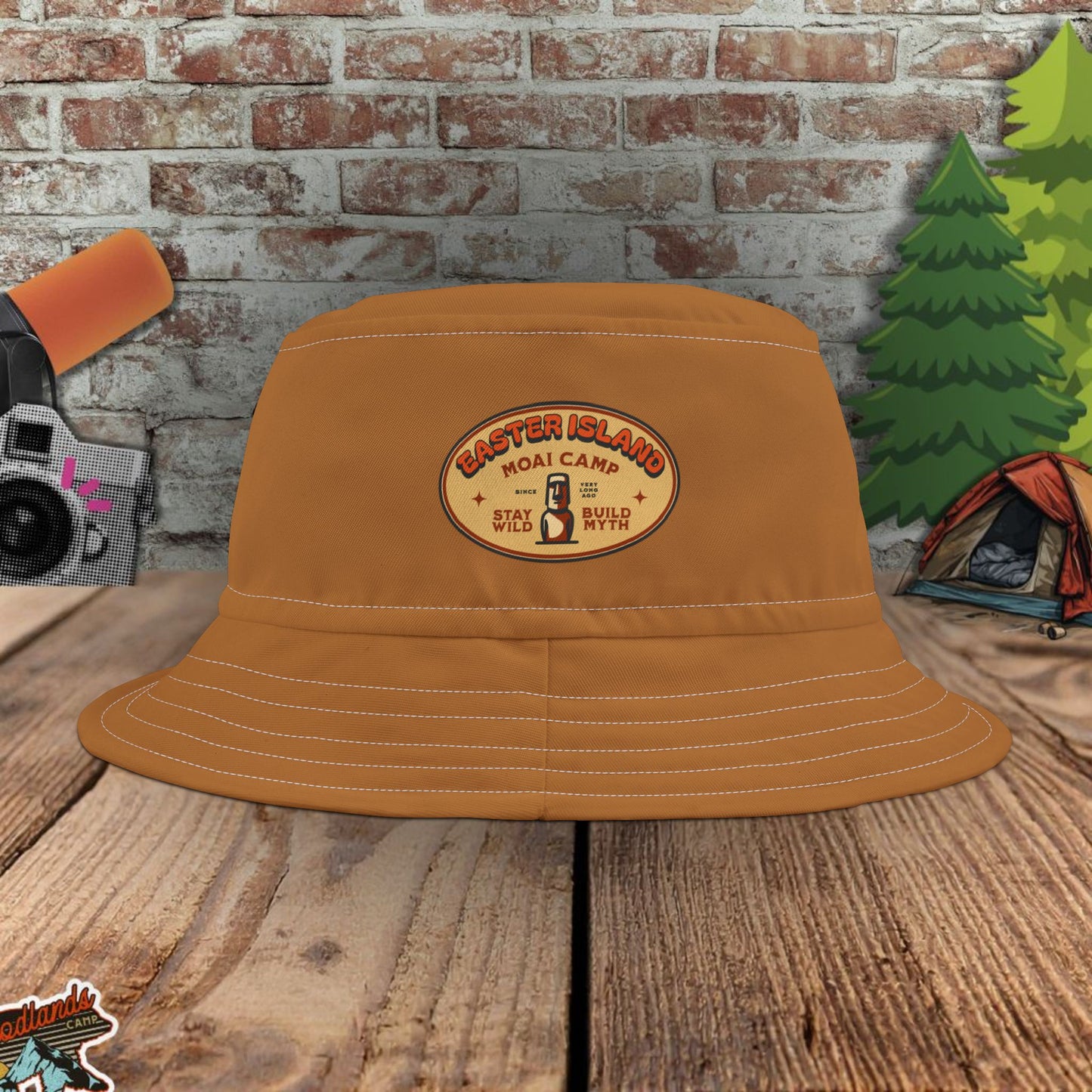 Moai Camp Explorer Hat