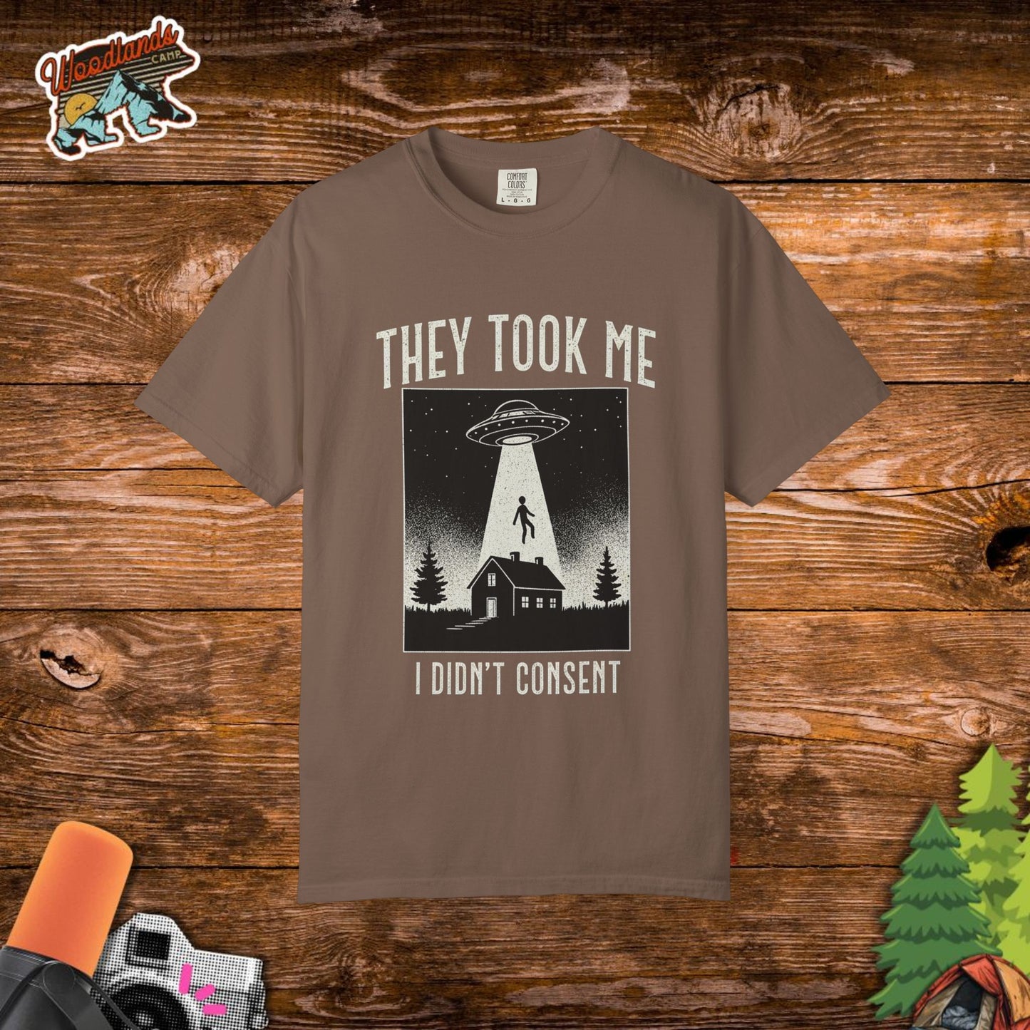 They Took Me Comfort Tee