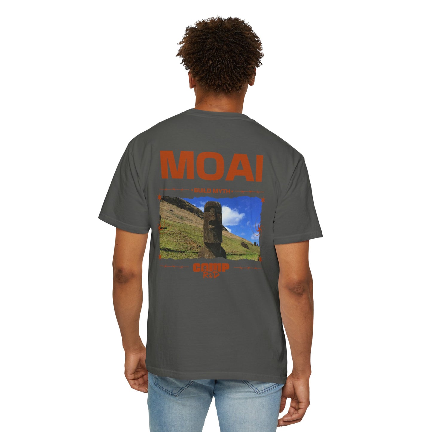 Moai Camp Comfort Color Tee