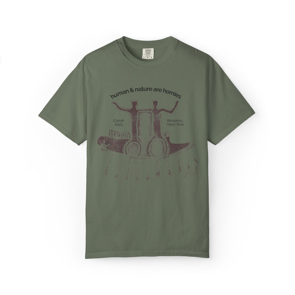 'Human & Nature Are Homies' Comfort Tee