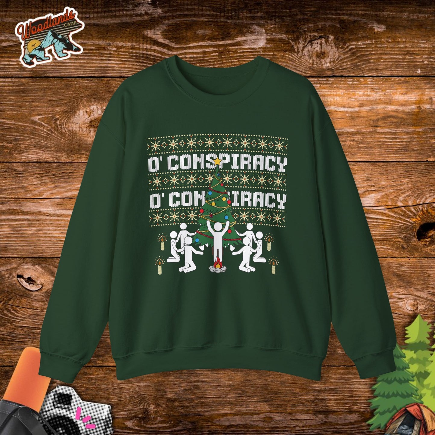 Conspiracy Tree Christmas Sweater