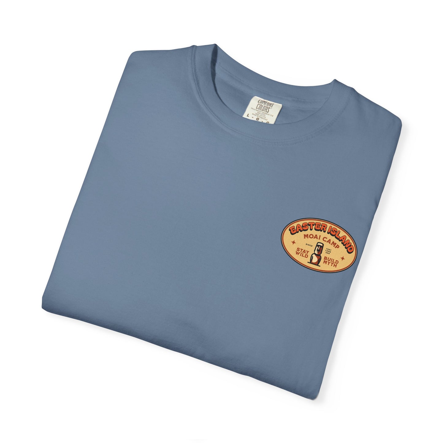 Moai Camp Comfort Color Tee