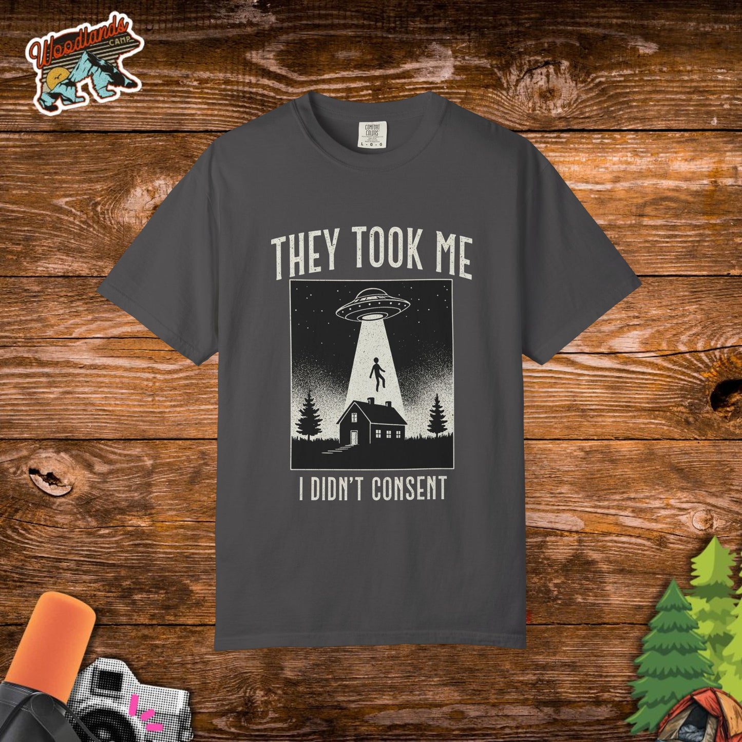 They Took Me Comfort Tee