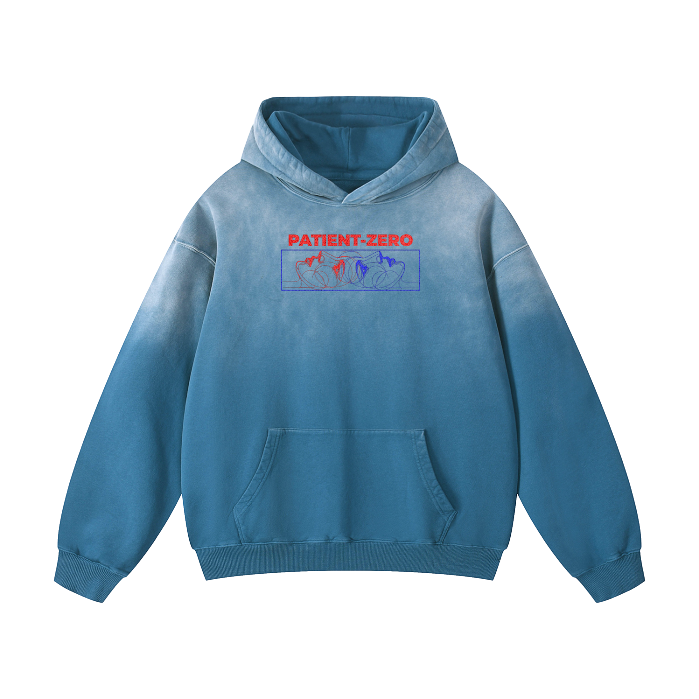 Patient Zero Faded Hoodie