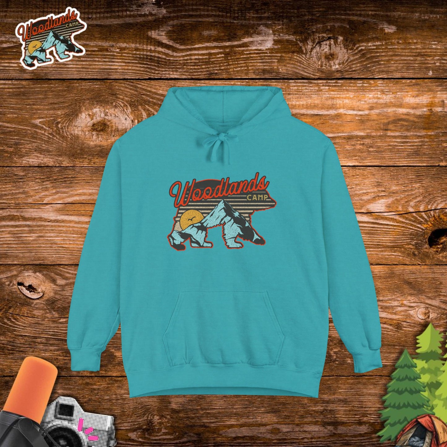 Woodlands Bear Hoodie