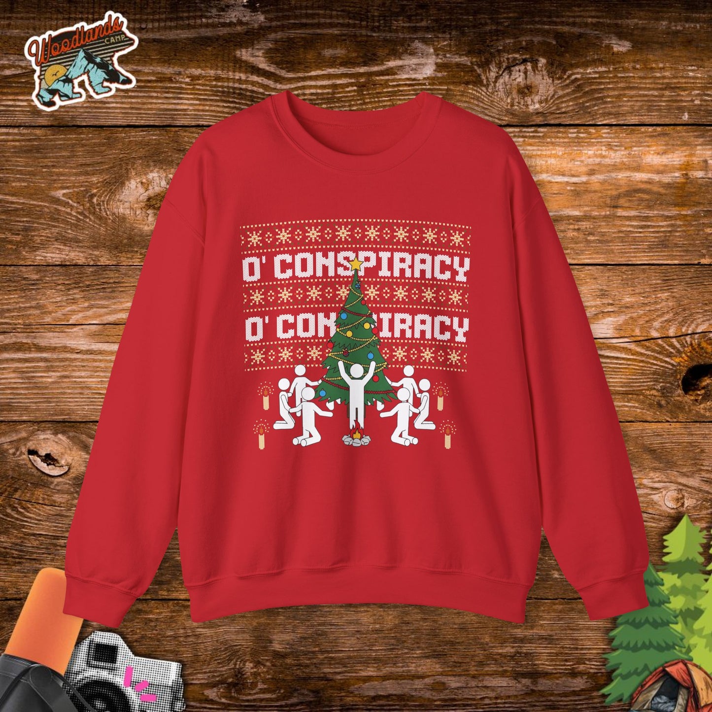 Conspiracy Tree Christmas Sweater