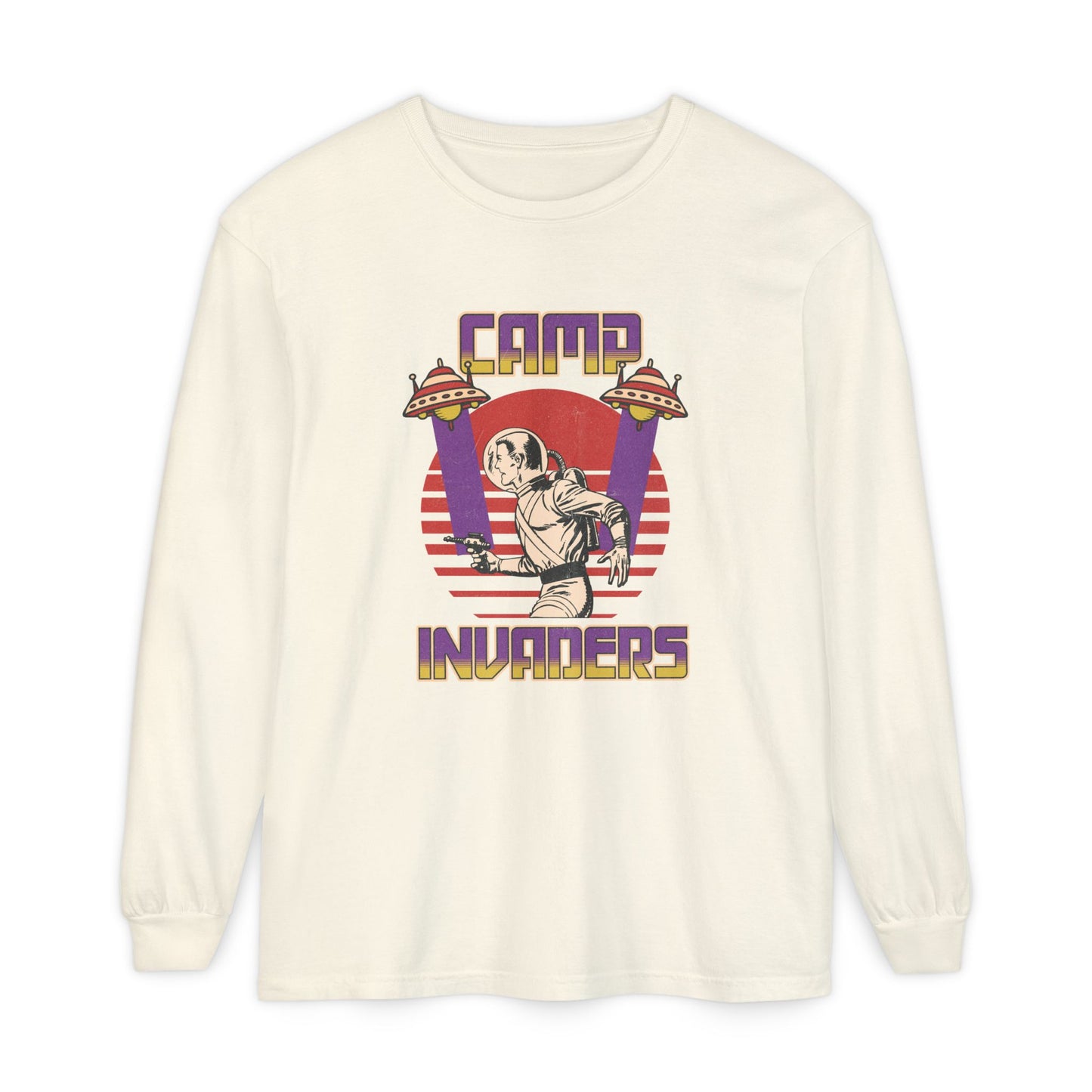Camp Invaders Long Sleeve Tee