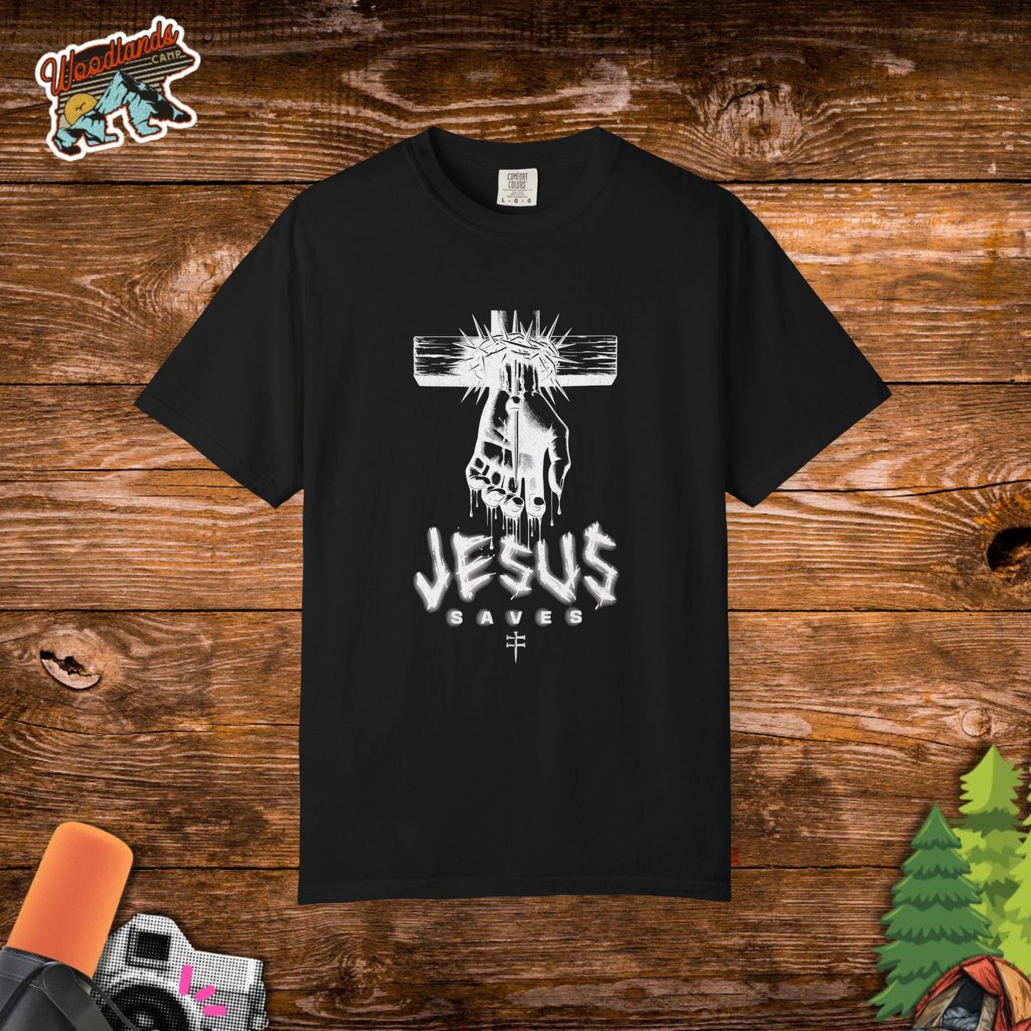'Jesus Saves' Tee