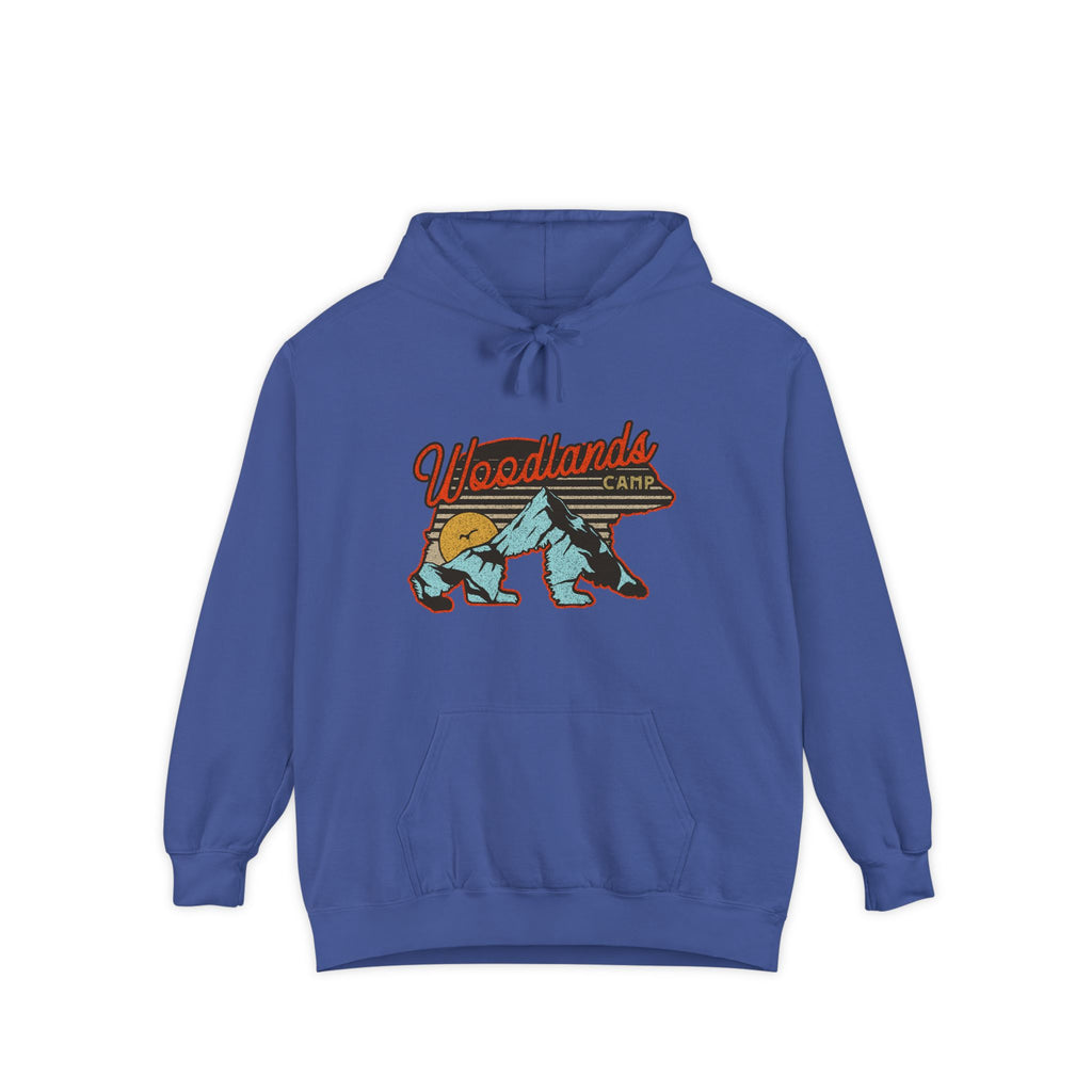 Woodlands Bear Hoodie (Blue)