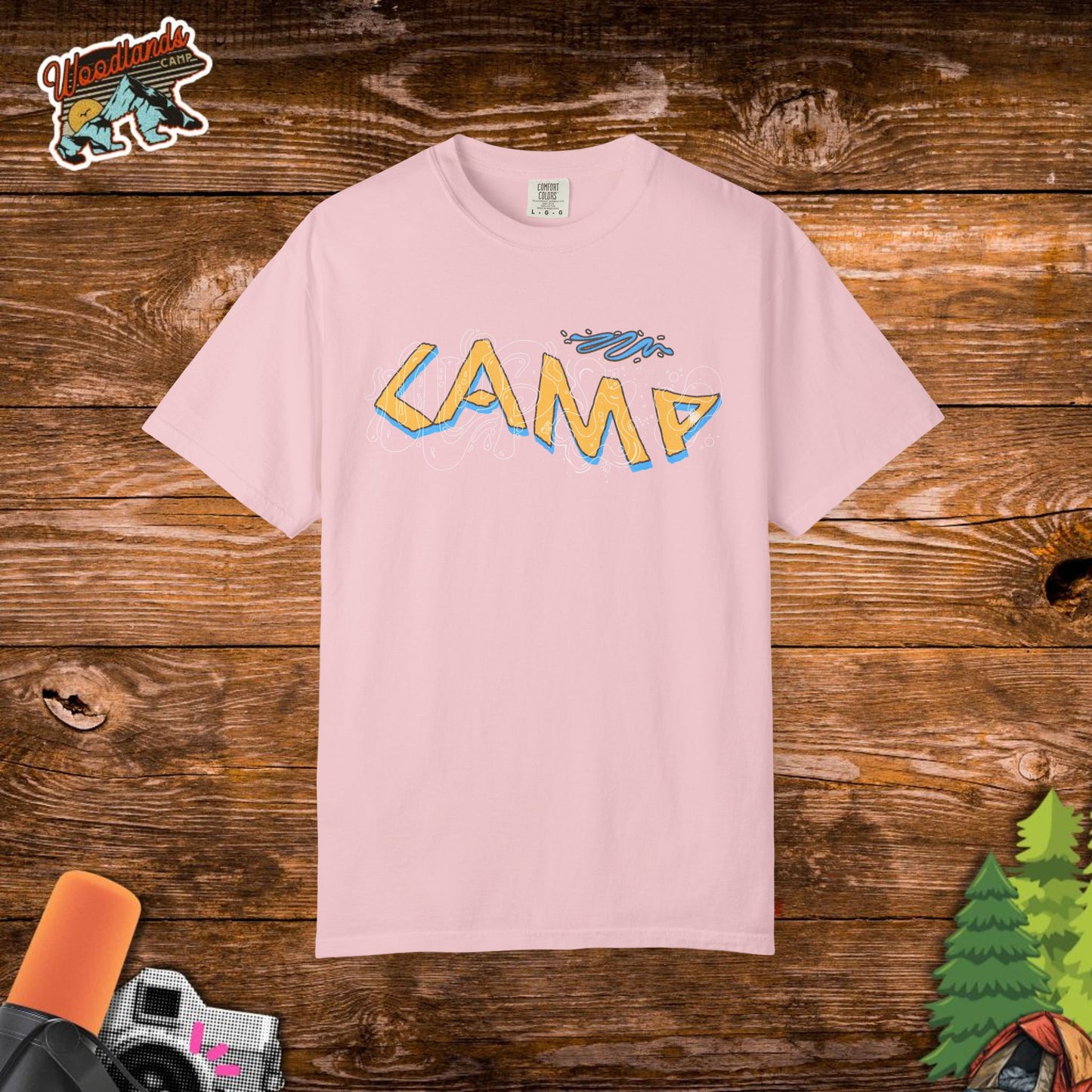 Camp Vibes Comfort Color Tee