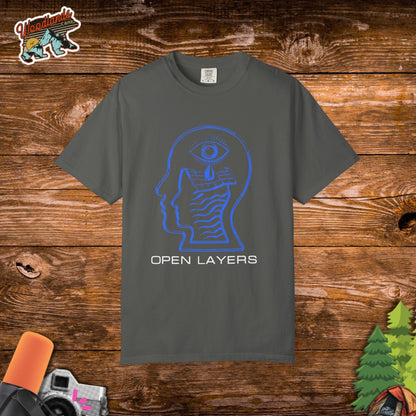 'Open Layers' Comfort Tee