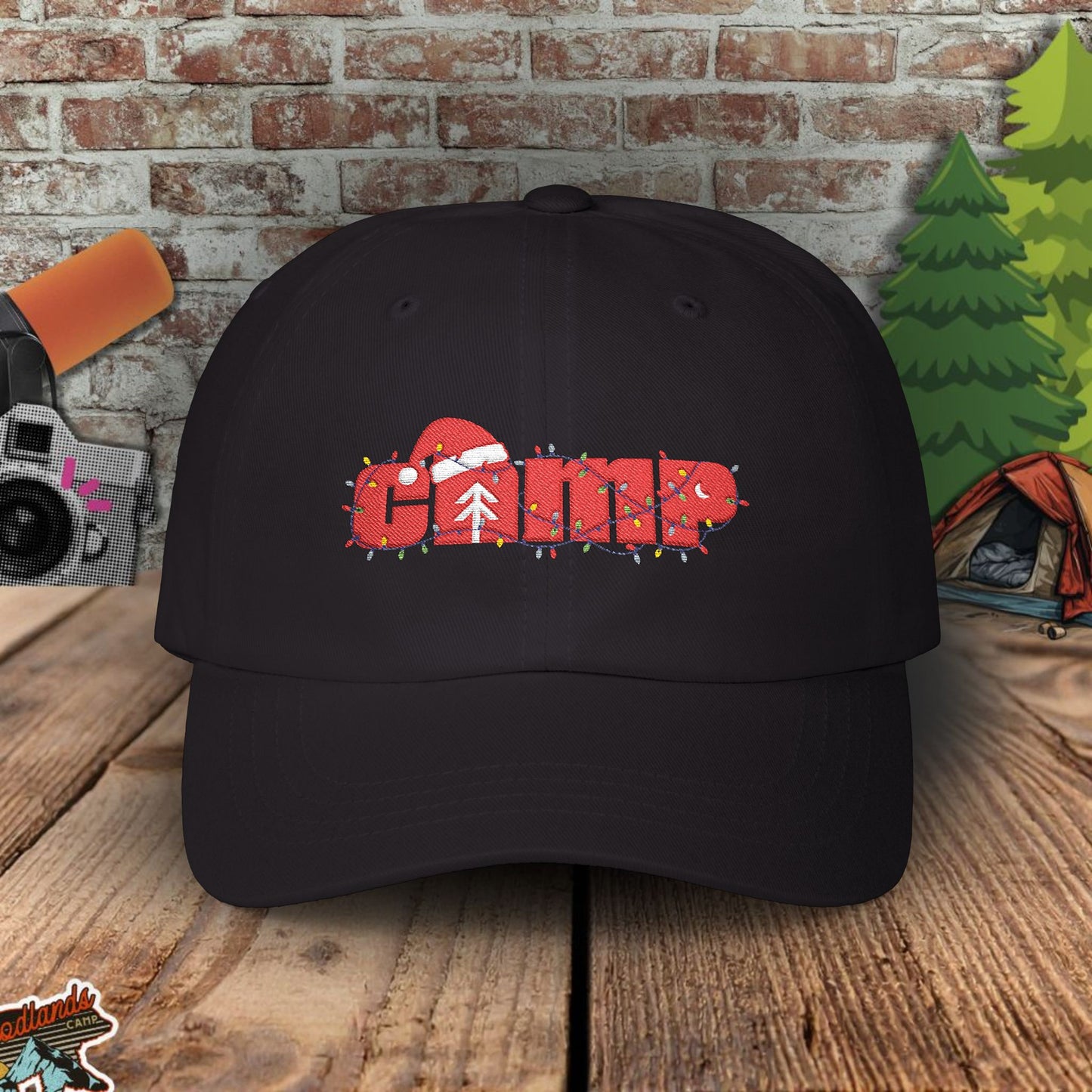 Christmas Camp Dad Cap