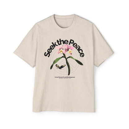 Seek The Peace Oversized Tee