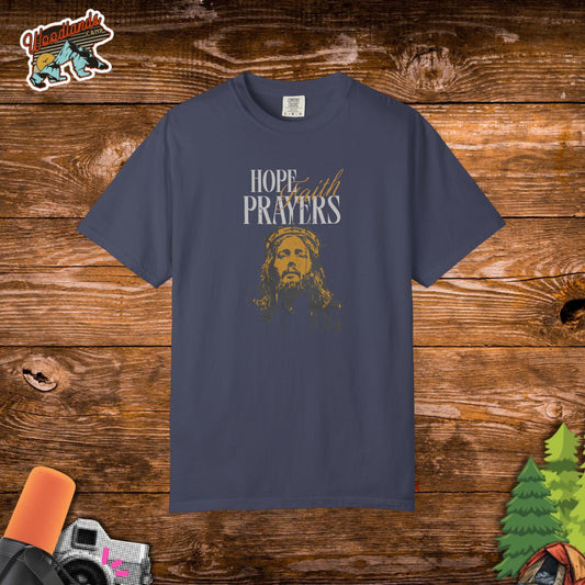 'Hope. Faith. Prayers' Tee