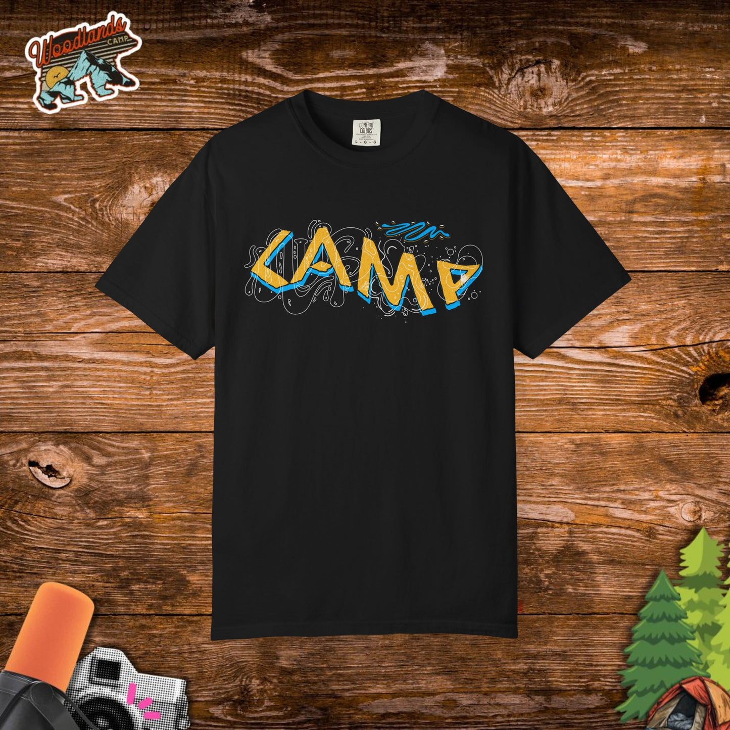 Camp Vibes Comfort Color Tee