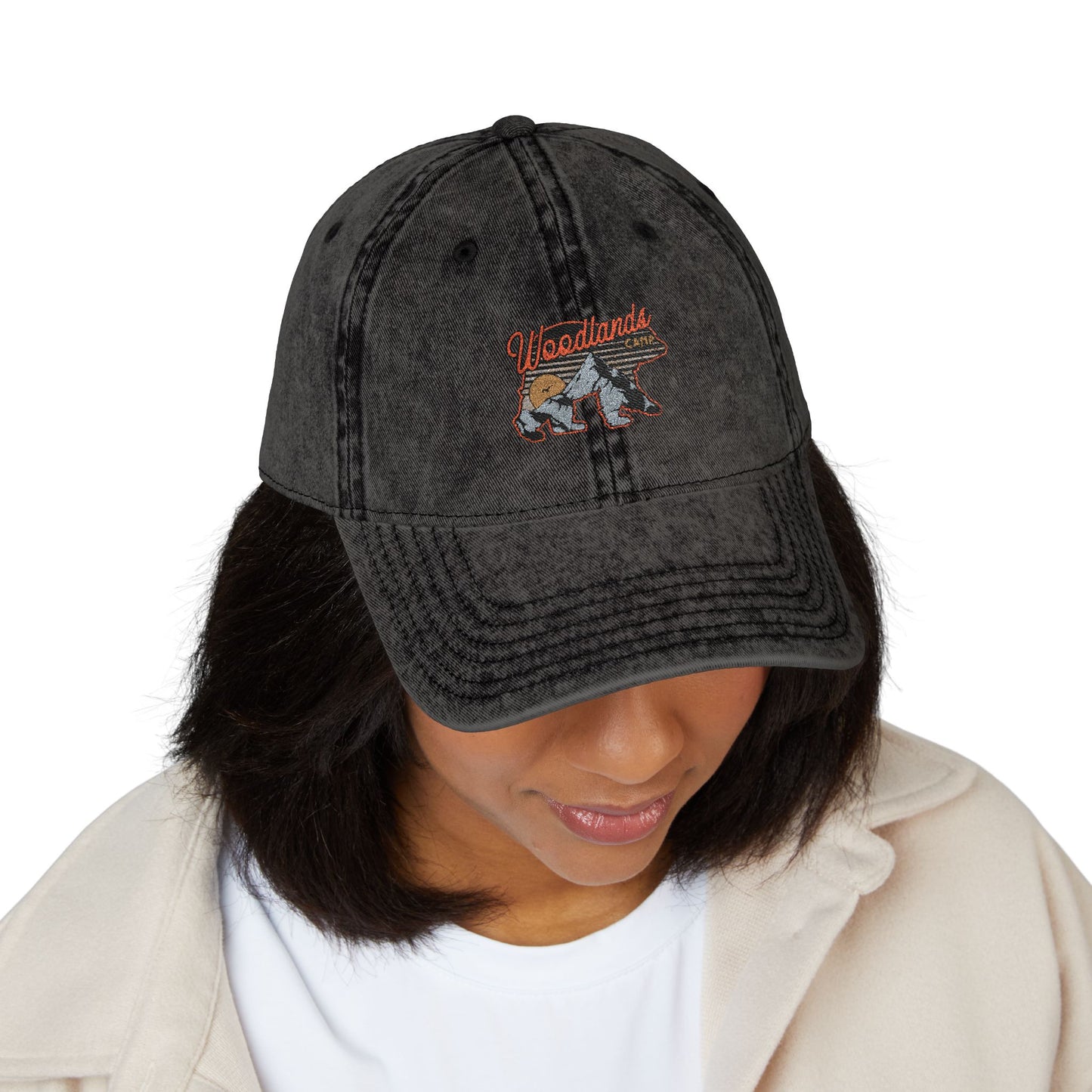 WoodLands Camp Vintage Embroidered Cap