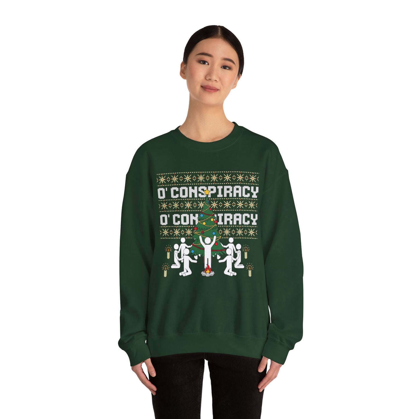 Conspiracy Tree Christmas Sweater