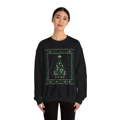 Alien Tree Christmas Sweater
