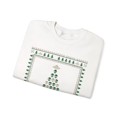 Alien Tree Christmas Sweater