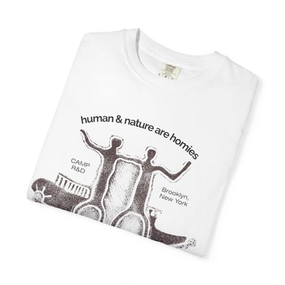'Human & Nature Are Homies' Comfort Tee