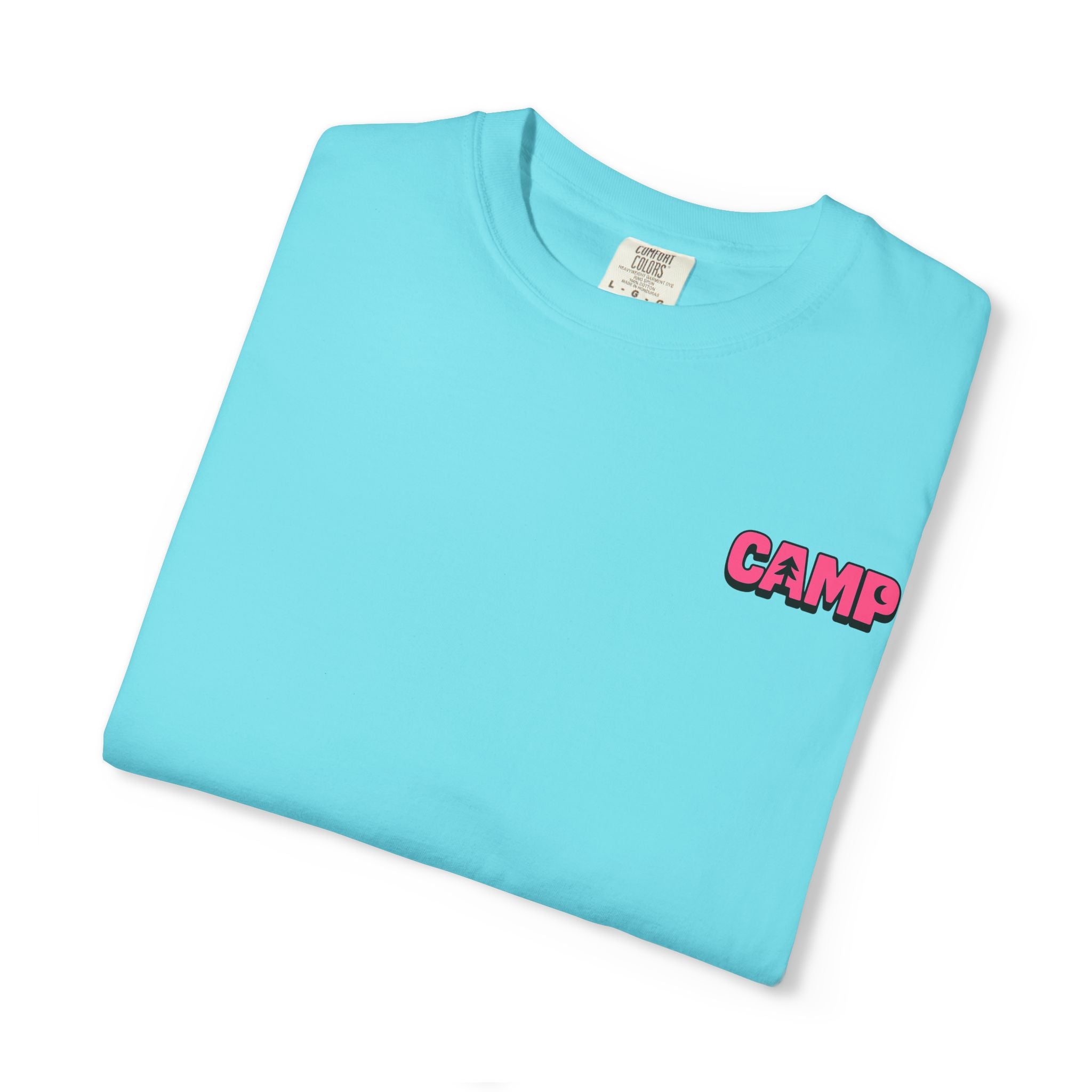camp monsters merch Camp Monster Tee (Blue) Lagoon Blue / S