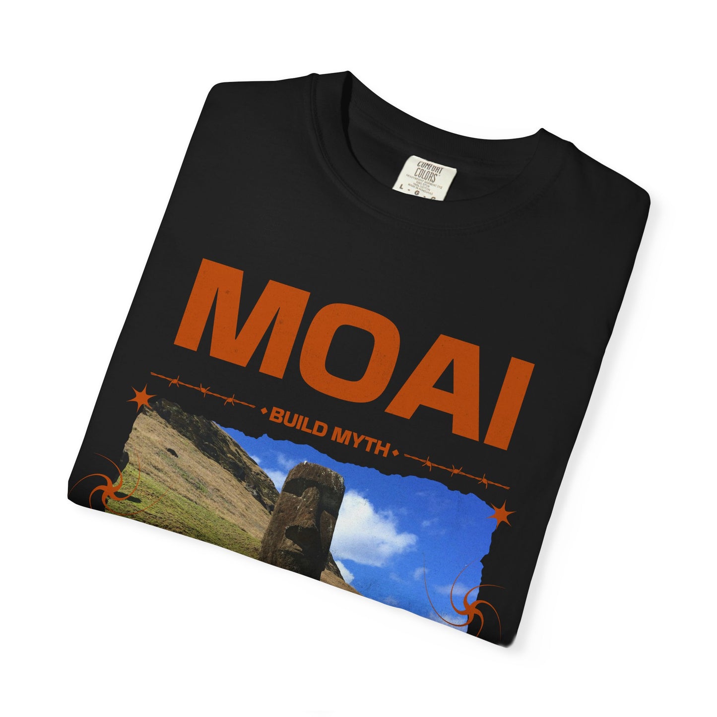 Moai Myth Comfort Color Tee