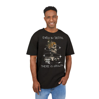 'Even In Death There's Growth' Washed Oversized Tee