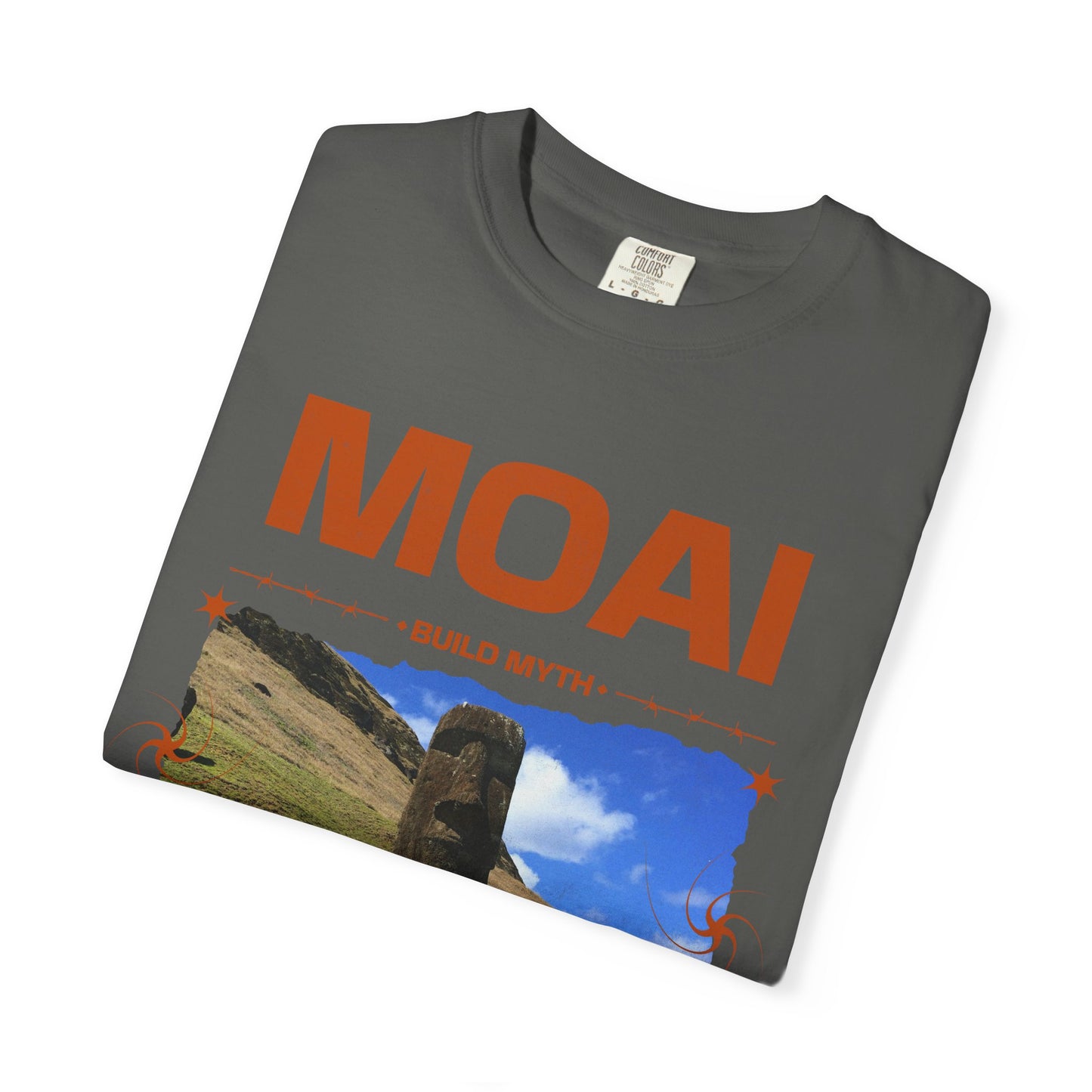 Moai Myth Comfort Color Tee