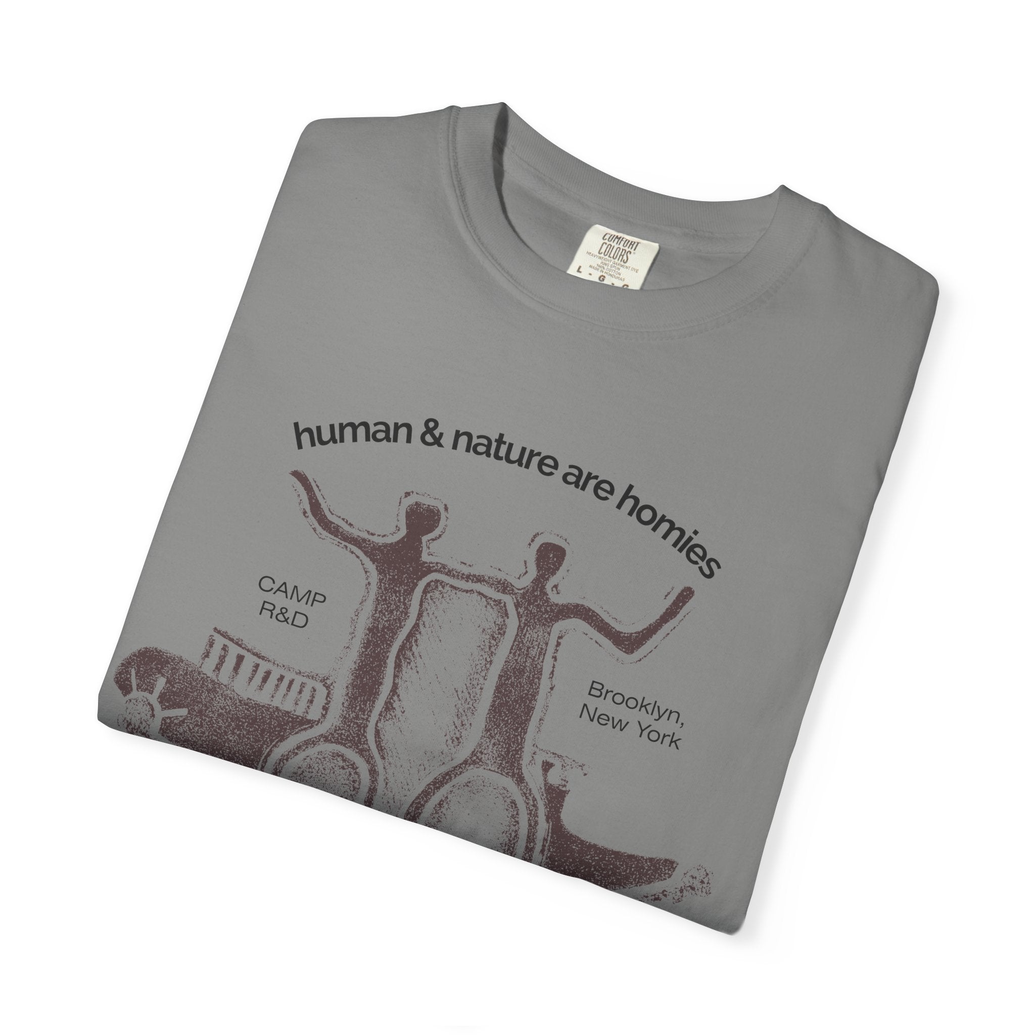 'Human & Nature Are Homies' Comfort Tee