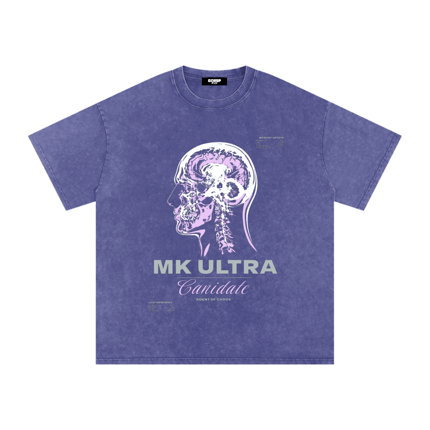 MK Ultra Candidate Tee (Pink/Purple)