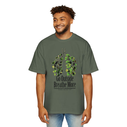 Go Outside Breathe More Oversized Tee