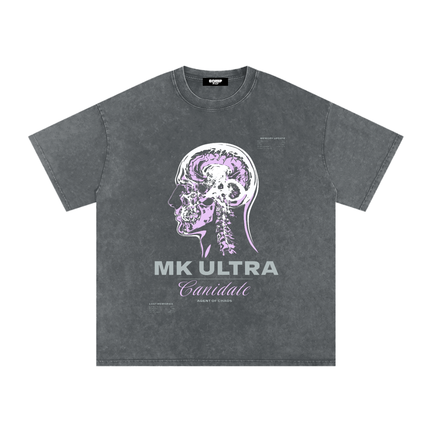 MK Ultra Candidate Tee (Pink/Pepper)