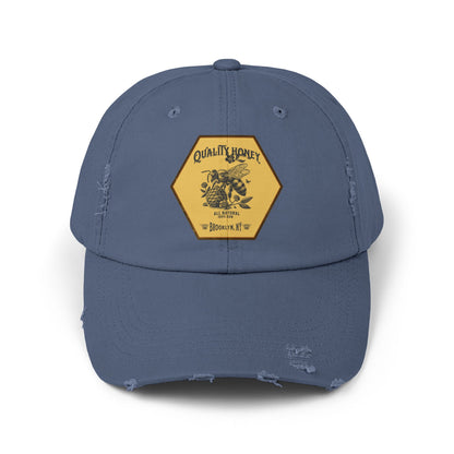 Quality Honey Distressed Cap