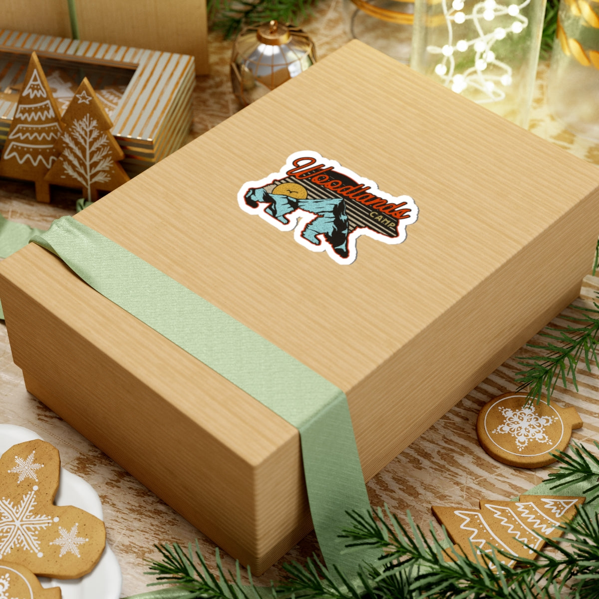 Woodlands Bear Sticker